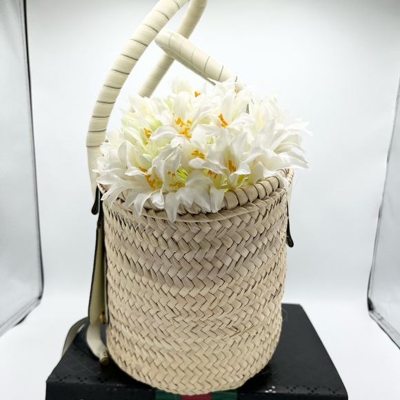 Chloe Medium Marcie Raffia Tote - Picture 2 of 9